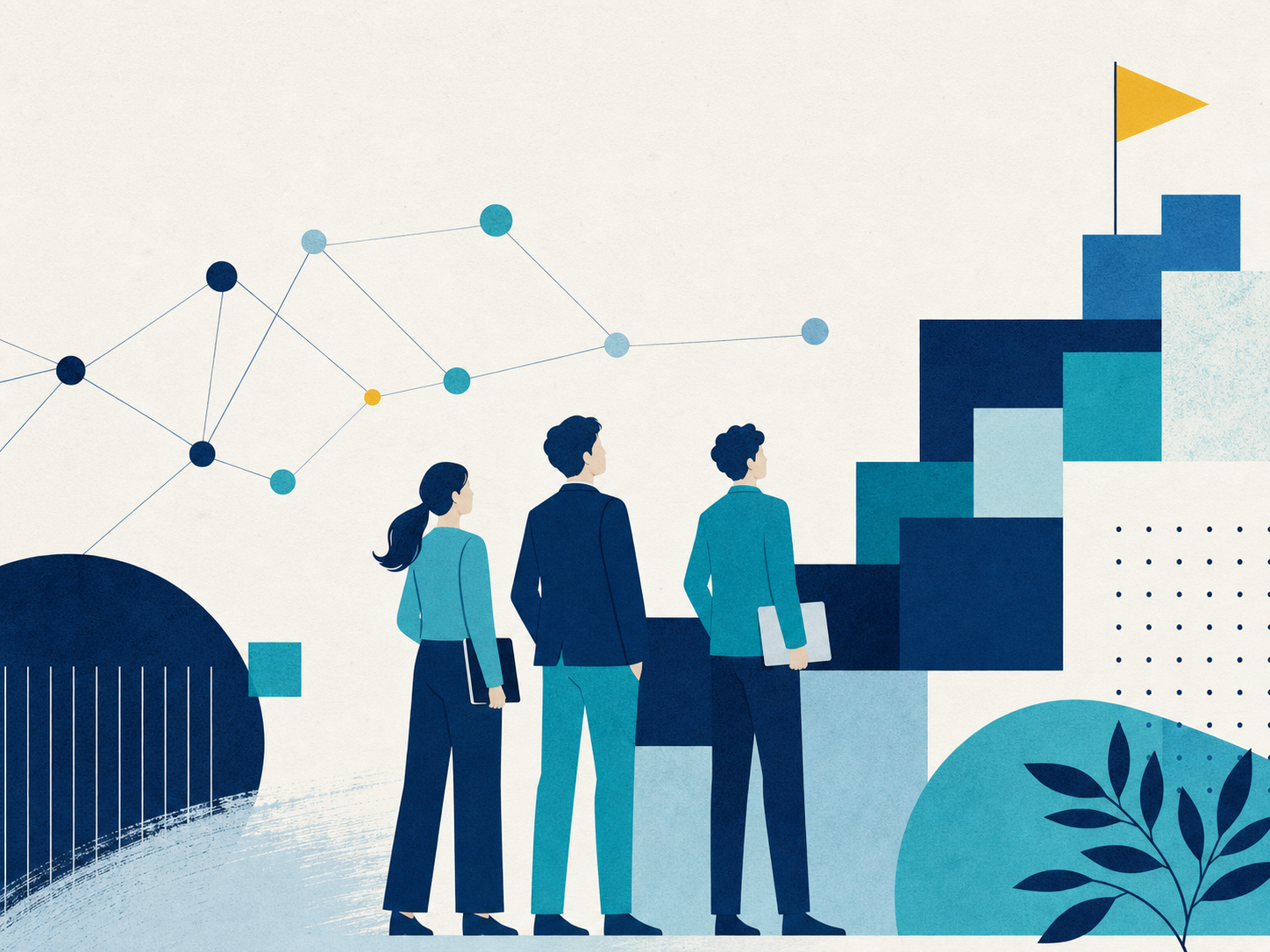 New graduate recruitment news illustration